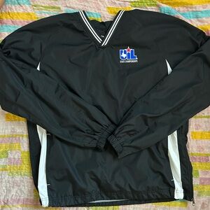 Athletic Windbreaker Bomber Jacket/Crewneck